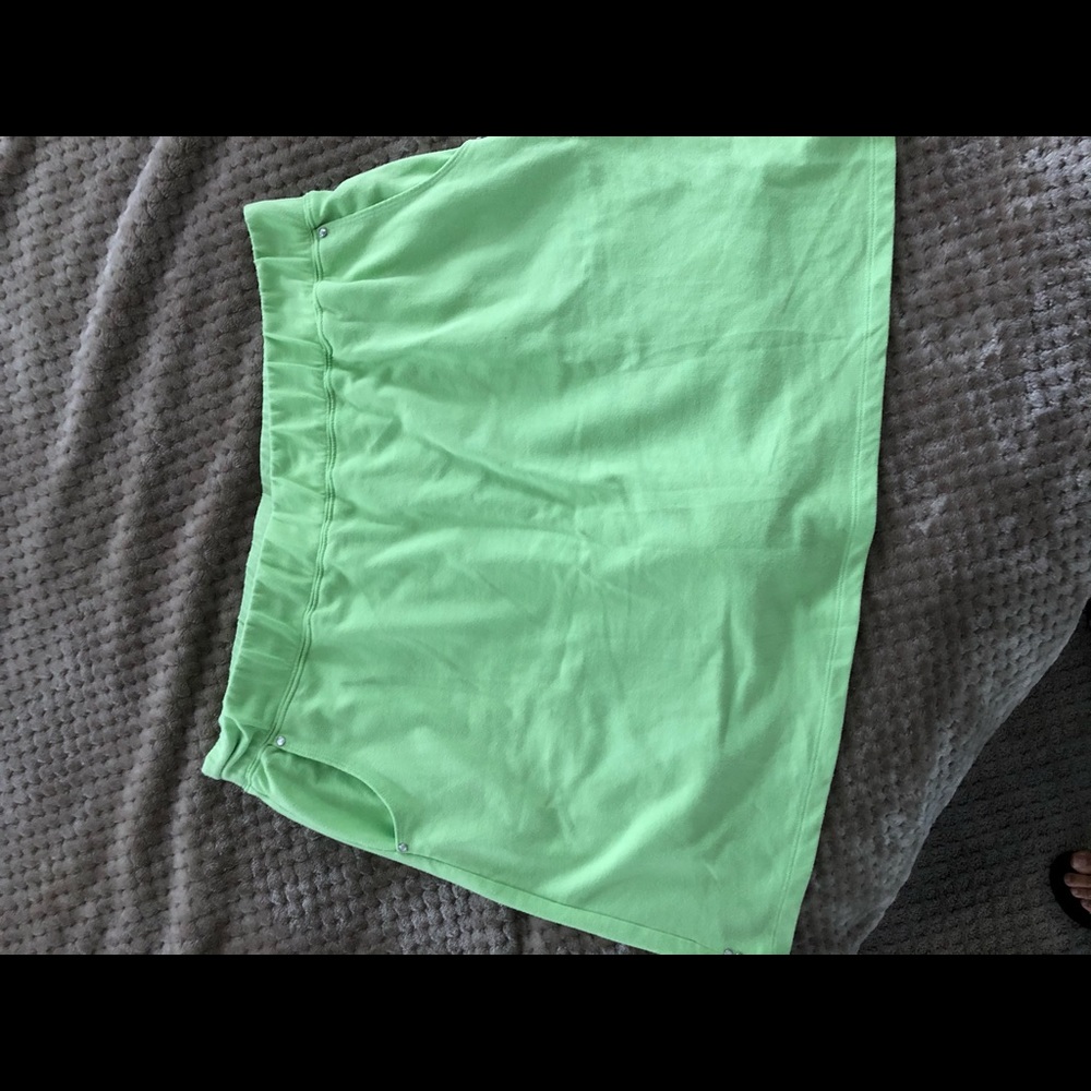 Green skort